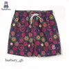 Psychologiczne spodenki króliczki Projektant szorty Męskie spodnie plażowe Skull Rabbit Flower Pants European and American Surfing Shorts Asian Size 542