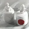 Sculpture européenne rétro huile essentielle bougie chambre apaiser les nerfs bougies parfumées décoration de mariage parfum bougie Souvenir L242b