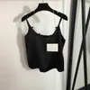 designer knit vest women fashion logo womens brand top summer sling t-shirt girl sexy shirt Mar 08