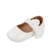 First Walkers Baby Girls Cute Moccasinss Soft Sole Bowknot PU Leather Flats Shoes Non-Slip Princess