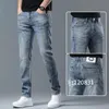 Lente/zomer Heren potloodbroek, denimbroek, mode slim fit, gepersonaliseerde sportjeans amirir jeans gallary dept designer jeans baggy jeans broek jeans voor heren 28-38