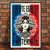 Make Art Not War Поп-Арт Плакаты и принты Картина на холсте Уличные настенные картины для гостиной Абстрактные украшения Домашний декор 22264x