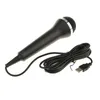 Microphones Karaoke Mic Universal USB Microphone filaire pour PlayStation 4 Switch Wii Xbox PC Chatting Network Enseignement de vidéoconférence