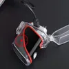 COOL USB Курение Красочные Прозрачные Зажигалки Водонепроницаемый Ветрозащитный Портативный Сухой Травы Табак Мундштук Светодиодная Лампа Фонарик Зажигалка DHL