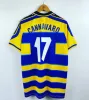 95 97 98 99 2000 Parma Retro Soccer Jersey Home 98 99 00 FUSER BAGGIO CREESPO ORTEGA CANVARO FOODLER -HIMTER BUFFON THURAM FUTBOL CAMISA