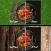 Tools Under Grill Mat Fireproof Fire Pit Mat Barbecue Accessories Waterproof Camping Mat Fire Pit Deck Patio Ember Grill Pad BBQ Tool