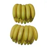 Party Decoration 67JB Artificial Banana Bunch Simulation Fruit Model Po Props Fake Decors
