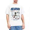 Herr t-shirts sza sos sång män kvinnor t shirt sommar kort ärm vintage ren bomull runda hals t shirt stor storlek t-shirt