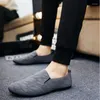 Casual Shoes Men's 2024 Flat Bottomed Chinese Lightweight Solid Color Walking Zapatillas Hombre