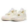 Nike Air Jordan 4 Air Jorden 4 Jordan's Jumpman 4s Retro Off White Jordan4s Travis Scott Chaussures Hommes Femmes Baskets De Sport Baskets