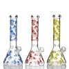 USA Warehouse Glass Bong Water Pipe Hookah New Multiple StyleユニークなガラスダブオイルリグピンクリサイクルLL