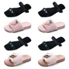 Designer Slipper Slider Men Femmes Femmes Sandale Sandale Plages pantoufles Ladies Flips Flop Blanc Black Blue Slides Chaussures Gai Pink