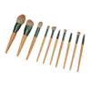 Sponges Applicators Cotton Makeup Synthetic Brush Set Eye Shadows Concealers Brushes With Storage Bag For Beginners Drop Delivery Heal Otuop