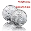 63 Stück USA Komplettset Walking Liberty Münzen Helles Silber Versilberte Kupferkopie Münze3004