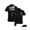 Motorcycle Apparel F1 Racing Suit Summer Shortsleeved Tshirt Forma One Customizable Team Overalls6589370 Drop Delivery Automobiles Mot Ot5Wl