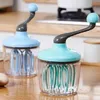 Kitchen Multifunctional Manual Whisk Semiautomatic Egg White Cream Cake Hand Mixer Crank Beater 240307