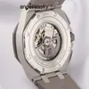 Hot Watch Elegance AP Watch Royal Oak Offshore 26400IO.OO.A004CA.01 Automatic Mechanical Men's Titanium Watch Luxury Watch Leisure Business Swiss Famous Watch