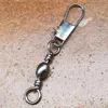 En gros en vrac broche de pêche connecteur lien solide matériel roulant pivotant pêche leurre accessoires accroché Snaps broche hameçon Pesca 240226