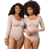 Shaper da donna, tuta ampia a maniche lunghe, camicia che fondo, corsetto intimo, corsetti per donna, allenatore in vita