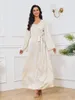 Roupas étnicas Oriente Médio Vestido Muçulmano Mulheres 2024 Eid Ramadan Abaya Diamante Vestidos de Noite Moda Robe Kaftan Dubai Abayas Islam