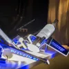 LED BELVEDERE VODKA飛行機航空機ボトルプレゼンターシャンパンロケットウイスキーVIPサービステキーラ飛行機ワイン飛行機の栄光キャリアディスプレイ