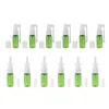 Bouteilles de rangement 12pcs brume nez pulvérisation rechargeable petite bouteille nasale 15 ml de plastique