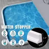 Bath Accessory Set Collapsible Bathroom Water Stopper Silicone Dry And Wet Separation Waterproof Strip Shower Threshold