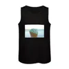 Men's Tank Tops Mint Chip Top Gym T-shirt Sexy Clothes Men