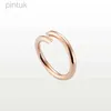 Rings Designer Ring Luxury Jewelry Midi love Just Rings Women Titanium Alloy Gold-Plated Fashion Accessories Never ldd240311