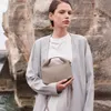 Sac à bandoulière en cuir véritable Polen, sacoche à chaîne de bonne qualité pour femmes, sacs à bandoulière de luxe de styliste pour dames, nouvelle mode 2024, sac à déjeuner de styliste français 2632