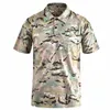 Damen 100 % Hanf Königsblau Schwarz Camo Arbeit Unisex Langarm Camisa Herren Camo Casual Kurzarm Revers Herren Polo-T-Shirts