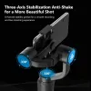 Gimbal 3 Achsen Handheld Gimbal Stabilisator Für Smartphone iPhone 11 12 XS Huawei Xiaomi Samsung Action Kamera Video Rekord Vlog live