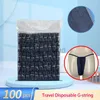 Külot Kadın Kadın Panties 100pcs Blueblack Seyahat Teslim Edilebilir Gstring Panties iç çamaşırı tack salon spa iç çamaşırı damla kadın iç çamaşırı 221202 ldd240311