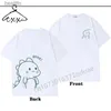 T-shirt da donna T-shirt in cotone da donna T-shirt con stampa dinosauro T-shirt estiva corta Sle T-shirt grafiche Top Abbigliamento casual Camicetta da donna Anime 240311