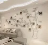 Naklejki Tree PO Ramka naklejka majsterkowicz lustro dekoracja domowa dekoracja salonu sypialnia plakat TV