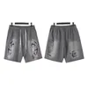 Mens shorts designer sommar lyx kvinnor helvete monogram tryck shorter