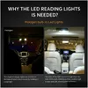 Decorative Lights 28Pcs T10 W5W Car Interior Led Light Dome License Plate Mixed Lamp Trunk Parking Bbs Set Drop Delivery Automobiles M Dhfdg