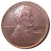 US 1914 P S D Lincoln Head One Cent cuivre copie Promotion pendentif accessoires Coins258r