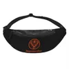 Jagermeister Fanny Bag Custom Crossbody Midjepaket Kvinnor Män Cykling Camping Telefonpengar påse 240308