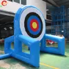 4m-13ft Attività all'aperto Spedizioni di porte gratuite 2 in 1 gigante gonfiabile calcio freccette tiro con l'arco freccette gioco di carnevale in vendita