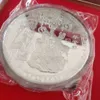 Arts et artisanat 1kg pièce de monnaie chinoise en argent 1000g argent 99 99% mouton du zodiaque art264Q