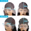 Bone Straight Lace Front Human Hair Wig 250 Densisty Brazilian 13x6 Straight Transparent Lace Frontal Wigs for Women