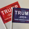 Trump 2024 Donald Vlaggen 14*21 cm Take America Back Vlag met Vlaggenmast Verkiezing Decoratie Banner 2024311 pole 311