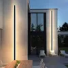 Vägglampa Vattentät utomhus LED Lång IP65 Aluminium Light Garden Villa Porch Sconce 110V 220V Luminaire1318W