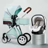 Passeggino 3 in 1 Passeggino di lusso High Landscape Passeggino portatile kinderwagen Culla Auto pieghevole nuova Vendi come torte calde