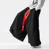 Men's Pants Streetwear Corduroy Harem Jogger Sweatpants Haruku Wide-leg Male Casual Loose Trousers Fashion Design