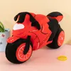 nueva simulación de dibujos animados de motocicletas Comodidad y acompañamiento de muñecas de motocicletas Fabricante de regalos de vacaciones