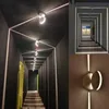 GAL LED Fönster SILL Dörr Frame Lamp Wall Spot Lights El KTV Bar Corridor LED Wall Lamps 360 Degree Line Ray Window Lamps2884