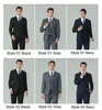 Men's Suits Men Business Blazer Jacket Slim Workwear Suit Wedding Party Formal Tops Single Breasted Professional Coat Luxury Casual Clothing