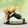 Action Toy Figures Anime Demon Slayer Kimetsu No Yaiba Agatsuma Zenitsu Kamado Tanjirou Action Figure Model Statue Rengoku KyoujurouToys kid Gift